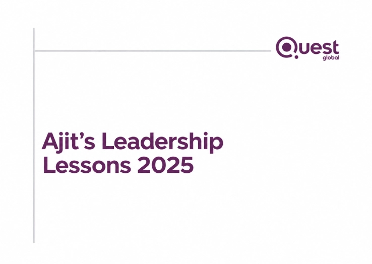 Ajiths Leadership Lessons