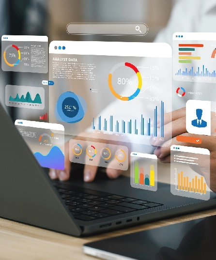 AI analytics dashboard