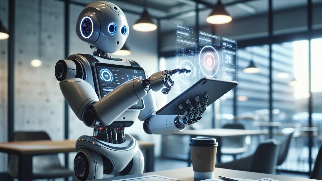 Robots Operating Work